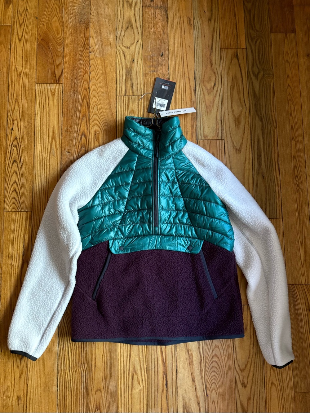 Mountain hard Wear Hybrid Pullover, Small. NWT.